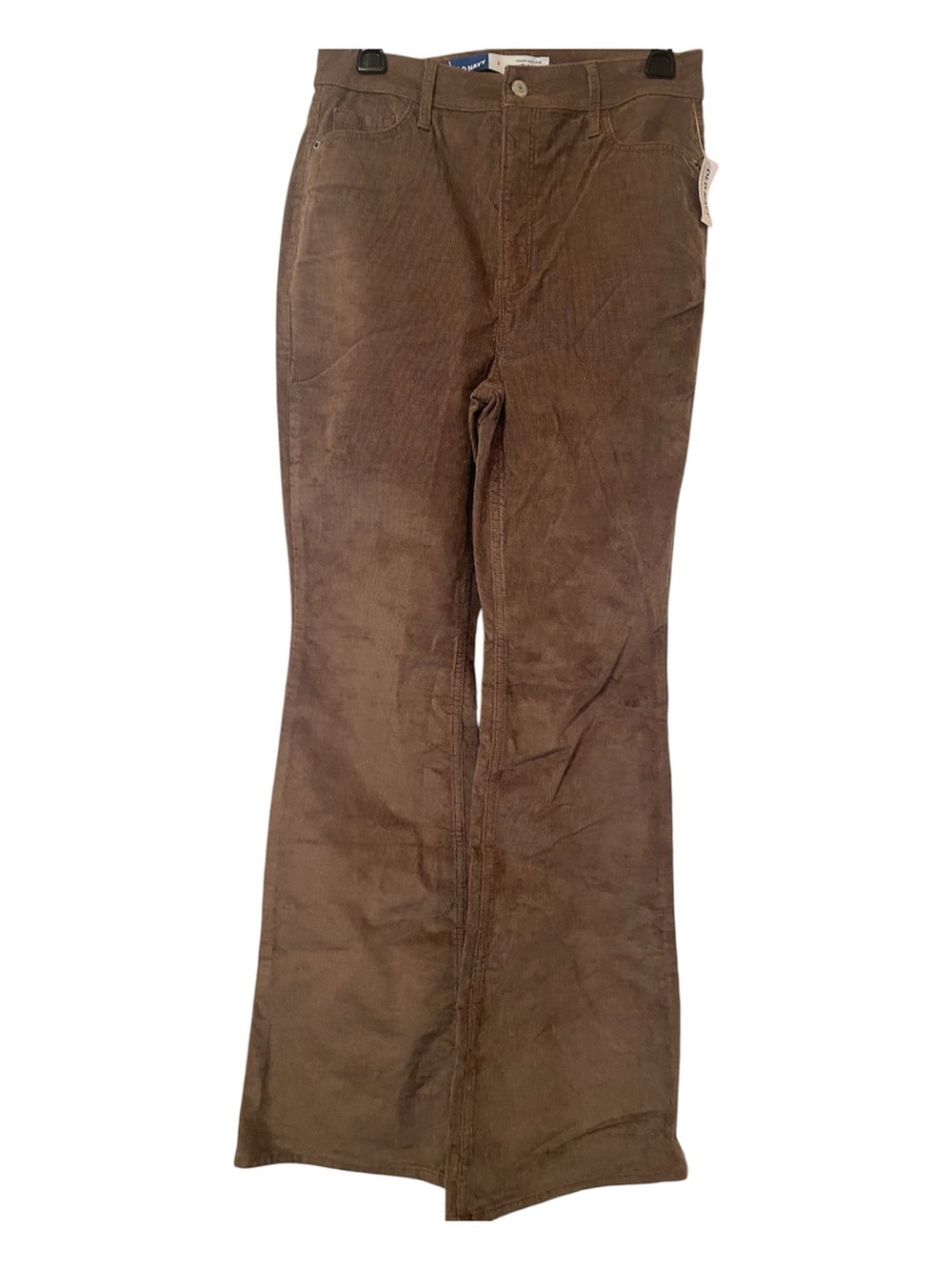 Old Navy mocha Brown Corduroy Flared Jeans size 6 nwt
